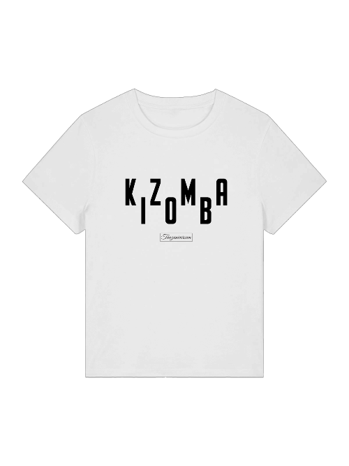 Kizomba T-Shirt Damen mit modernem Tanzdesign für Tanzschule und lässigen Street Look.