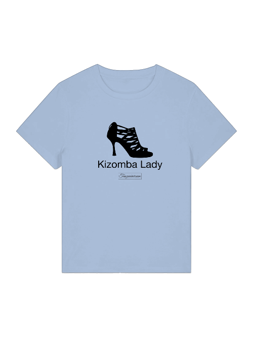 Kizomba Lady Damen-Shirt mit modernem Design als Outfit für Party und Tanzabende.