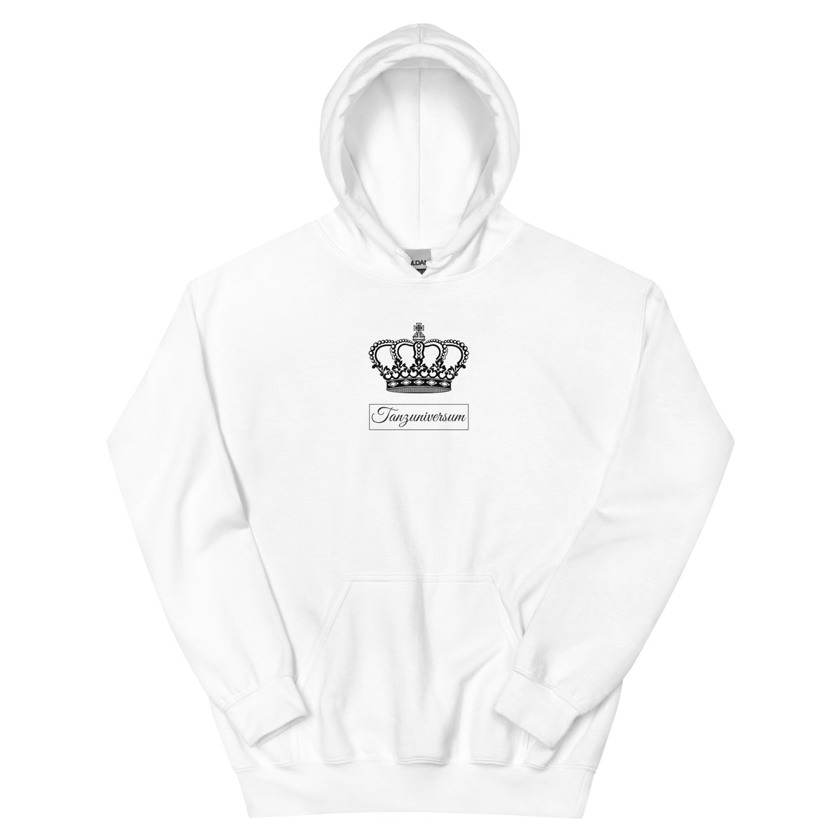 Krone Hoodie Damen mit stylischem Tanzmotiv für Training, Club und Social Dance.