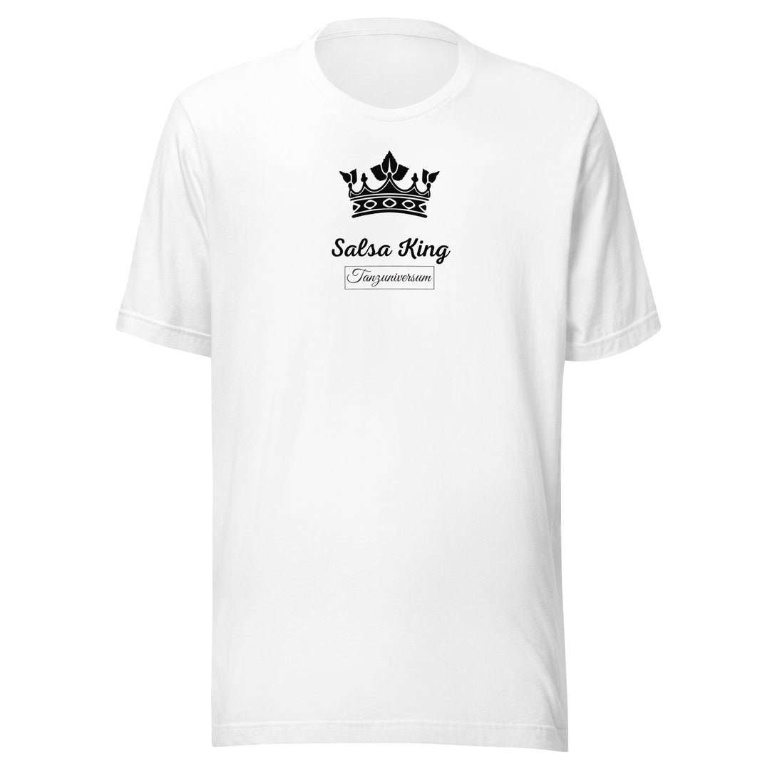 Salsa King T-Shirt Herren mit stylischem Tanzmotiv als originelle Geschenkidee für Salsa-Liebhaber