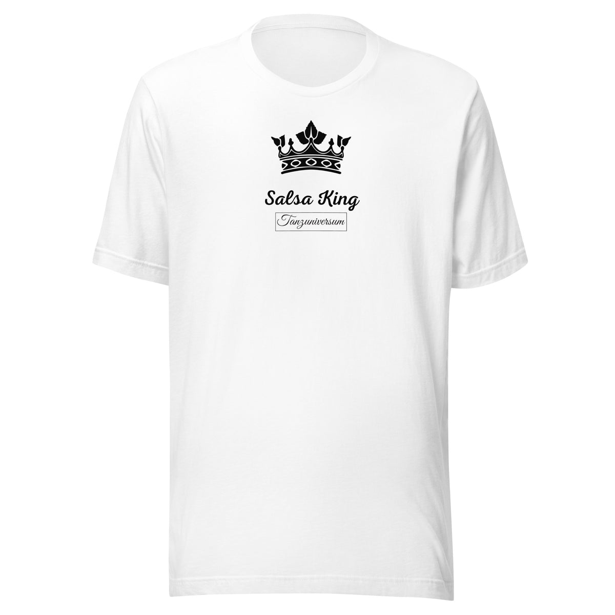 Salsa King T-Shirt Herren mit stylischem Tanzmotiv als originelle Geschenkidee für Salsa-Liebhaber