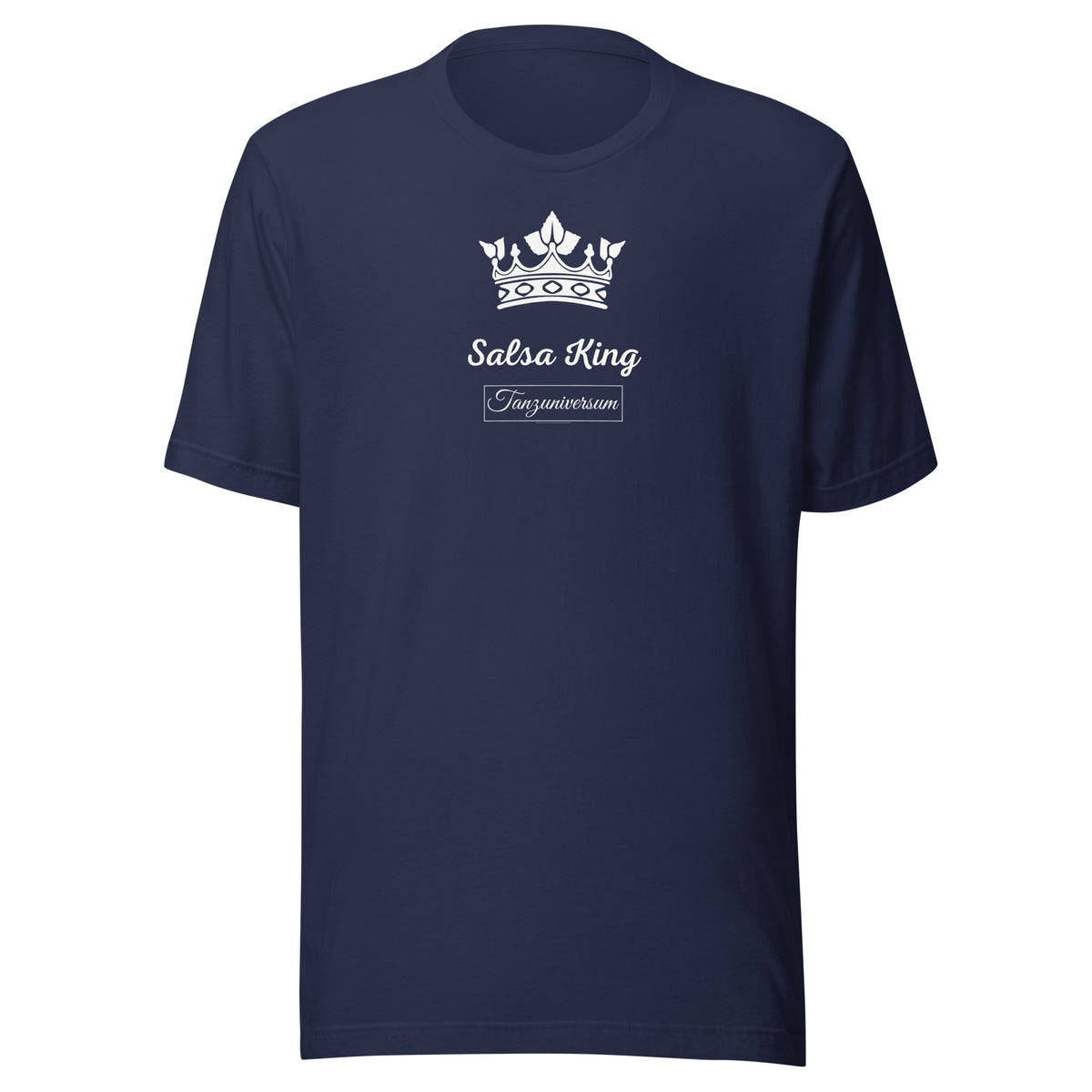 Salsa King Tanzshirt Herren mit stylischem Design als lässiges Salsa-Tanzoutfit für Street Style und als Geschenkidee für Salsa-Tänzer.