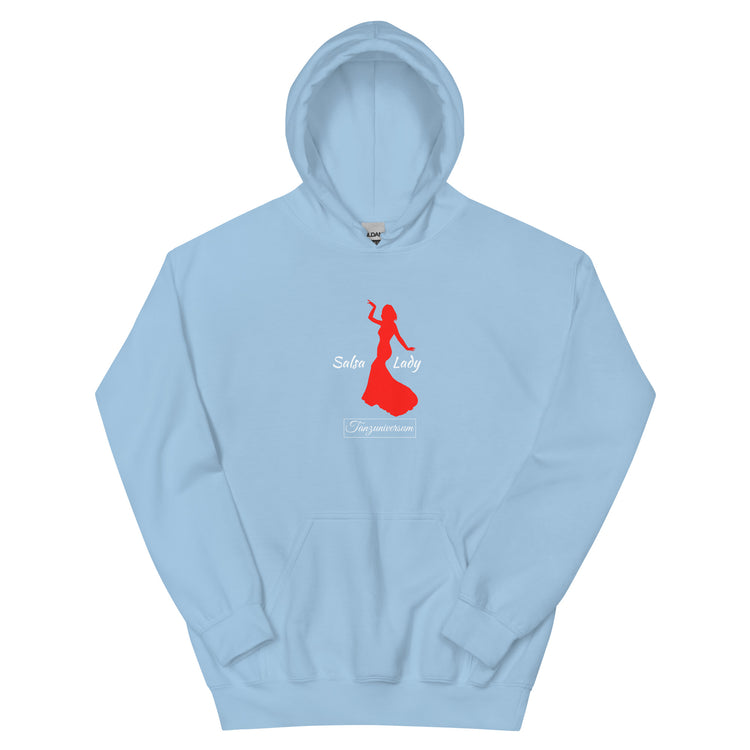 Salsa Lady Tanz-Hoodie mit femininem Design als modisches Tanzoutfit für Salsa-Tänzerinnen.