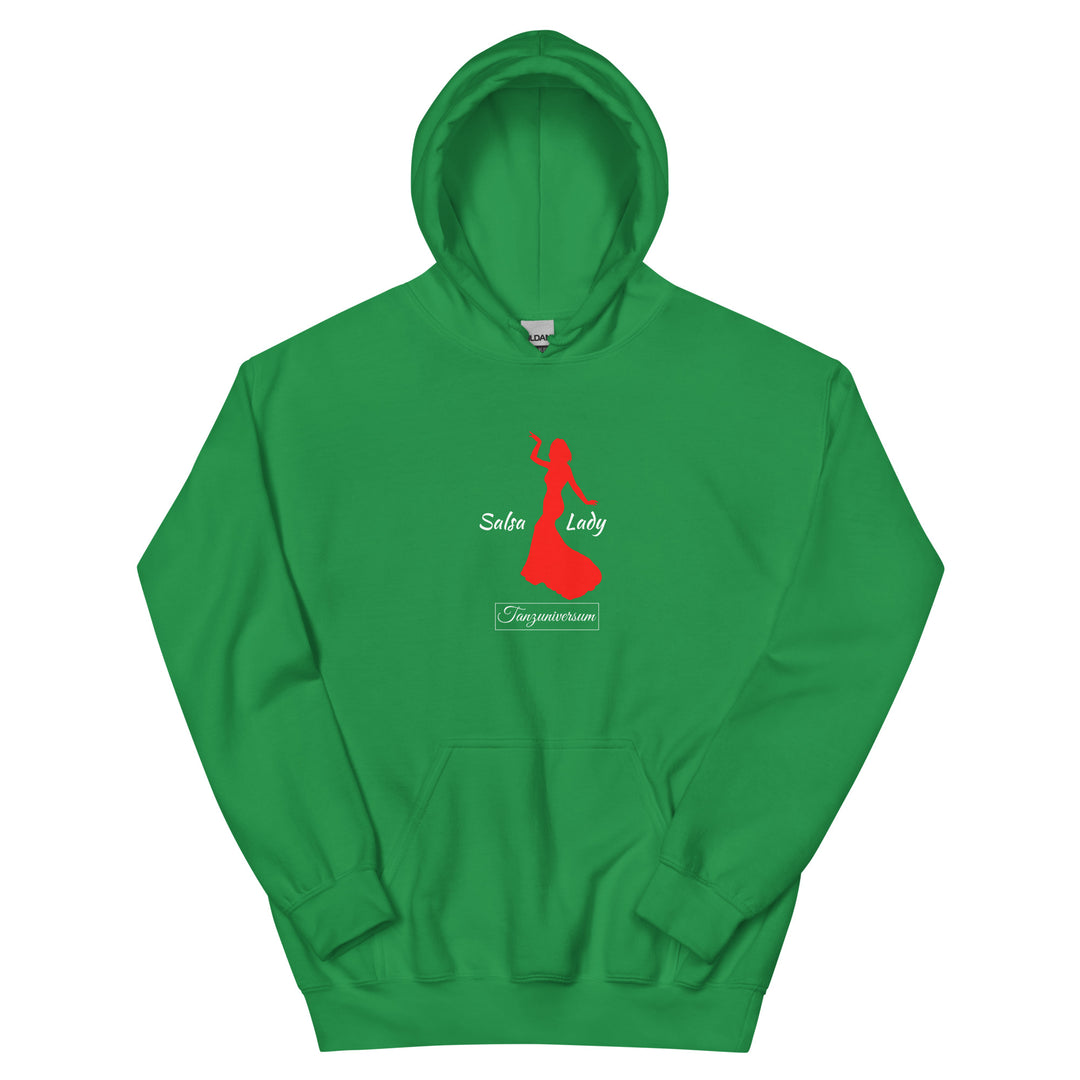 Salsa Lady Tanz-Hoodie Frauen als gemütliches Outfit für Home-Look und Freizeit.