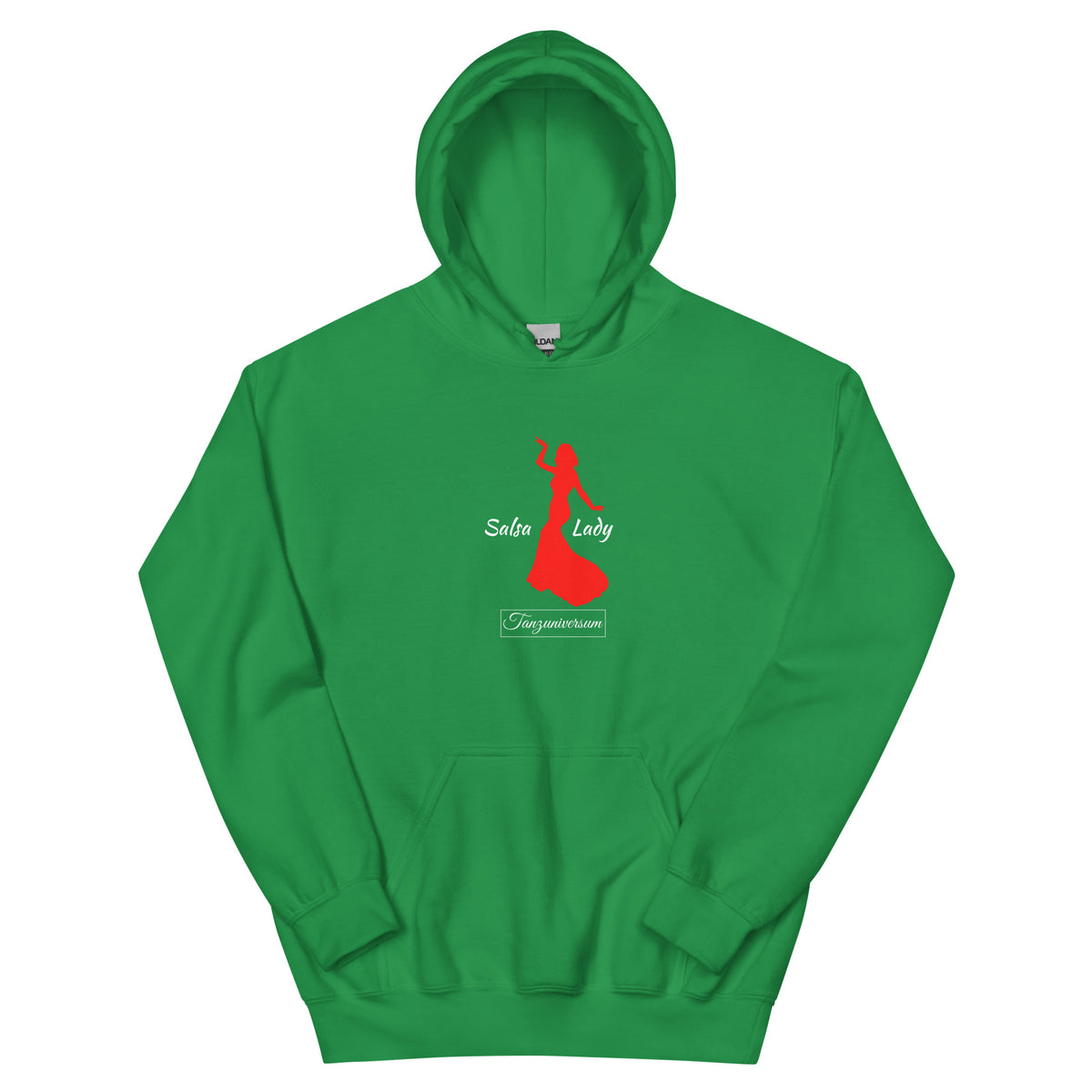 Salsa Lady Tanz-Hoodie Frauen als gemütliches Outfit für Home-Look und Freizeit.
