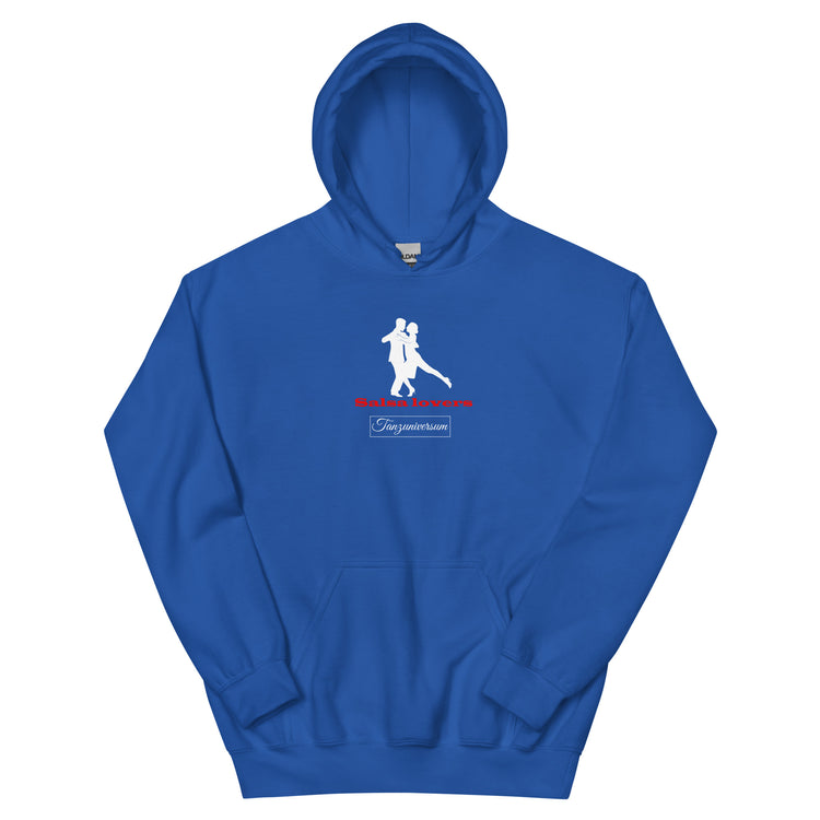 Salsa Lovers Hoodie Damen mit kreativem Tanzmotiv als stylisches Outfit für Club und Street Style.