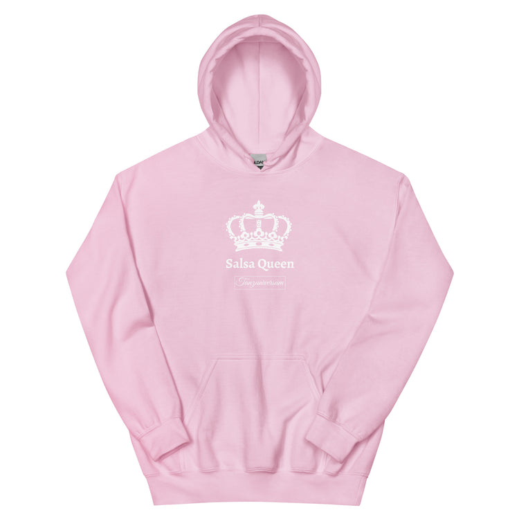 Salsa Queen Pullover mit Kapuze Frauen als stylisches Tanzoutfit und besondere Geschenkidee für Salsa-Tänzerinnen.