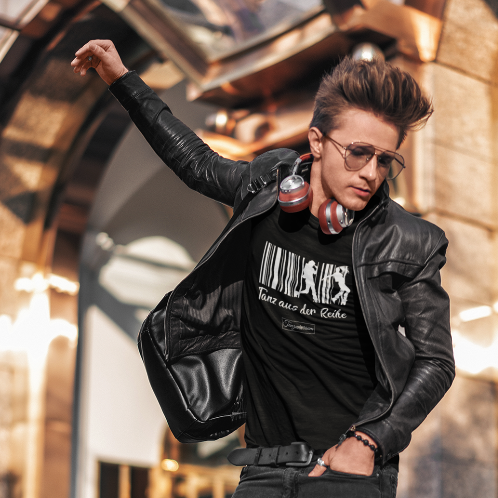 Tanz aus der Reihe Tanz-Shirt Herren als vielseitiges Tanzoutfit für Social Dance, Tanzschule, Training und als Xmas-Geschenk.