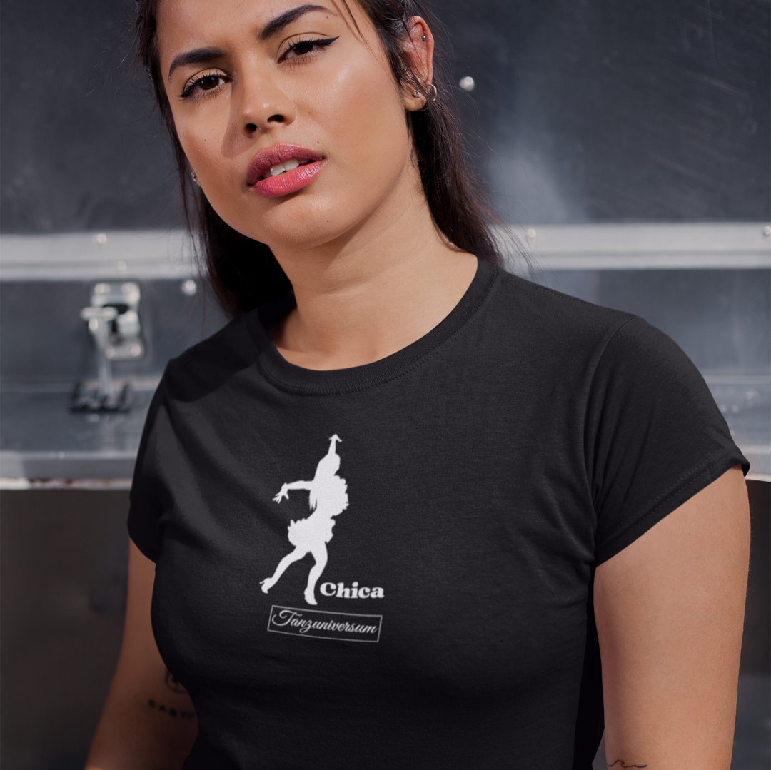 Chica Tanz-T-Shirt Damen für Party, Tanzstudio, Street Look, als Geschenkidee