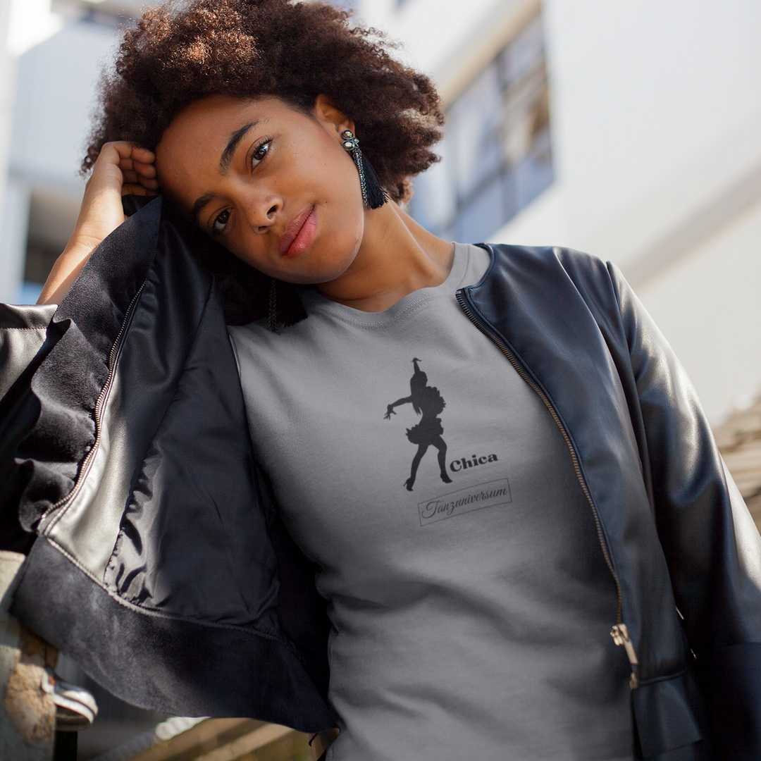 Chica Tanz-T-Shirt Damen für Party, Tanzstudio, Street Look, als Geschenkidee