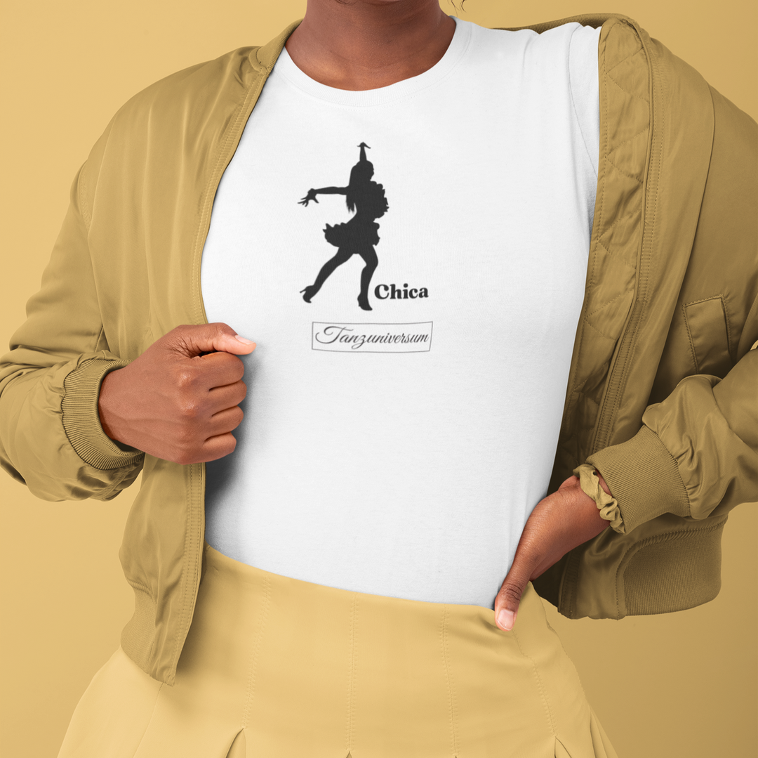 Chica Tanz-T-Shirt Damen für Party, Tanzstudio, Street Look, als Geschenkidee
