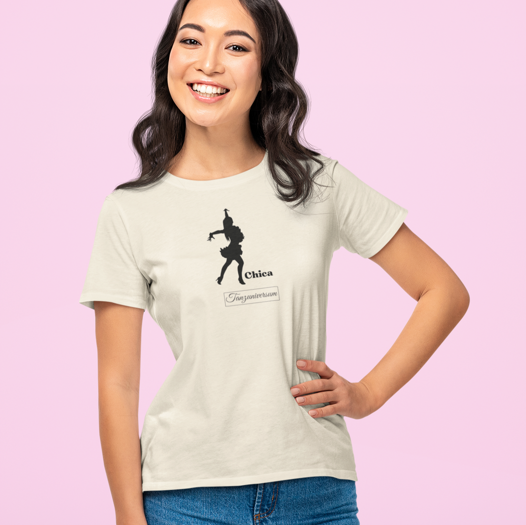 Chica Tanz-T-Shirt Damen für Party, Tanzstudio, Street Look, als Geschenkidee