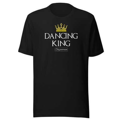 Dancing King dance t-shirt men 