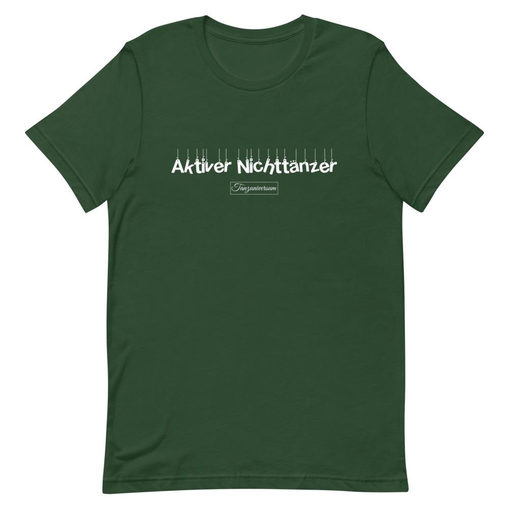 Aktiver Nichttänzer Tanz-T-Shirt Herren mit humorvollem Tanzmotiv und originellem Design – lustiges Tanzshirt für Social Dance, Party und als Weihnachtsgeschenk für Tanzliebhaber.