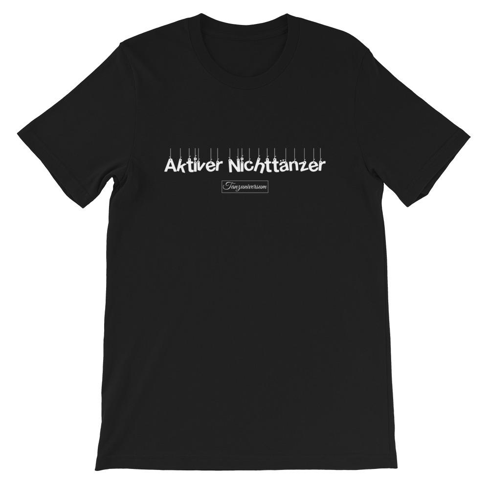 Aktiver Nichttänzer Tanzshirt Herren mit witzigem Tanzmotiv für Training, Tanzkurs und aktive Freizeit.
