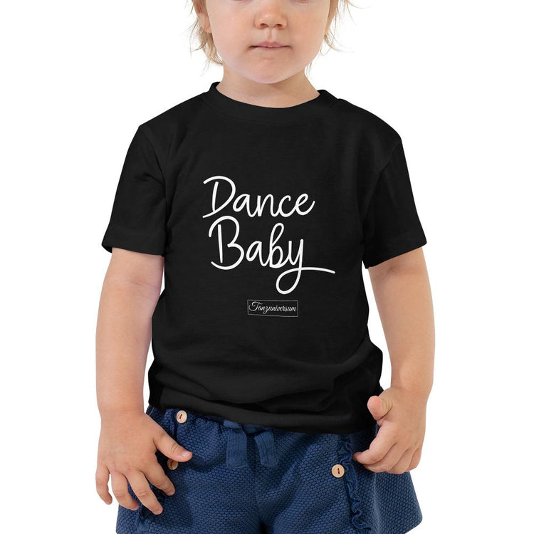 Dance Baby T-Shirt Kinder mit süßem Tanzmotiv für Social Dance, Tanzkurs und Tanzschule.