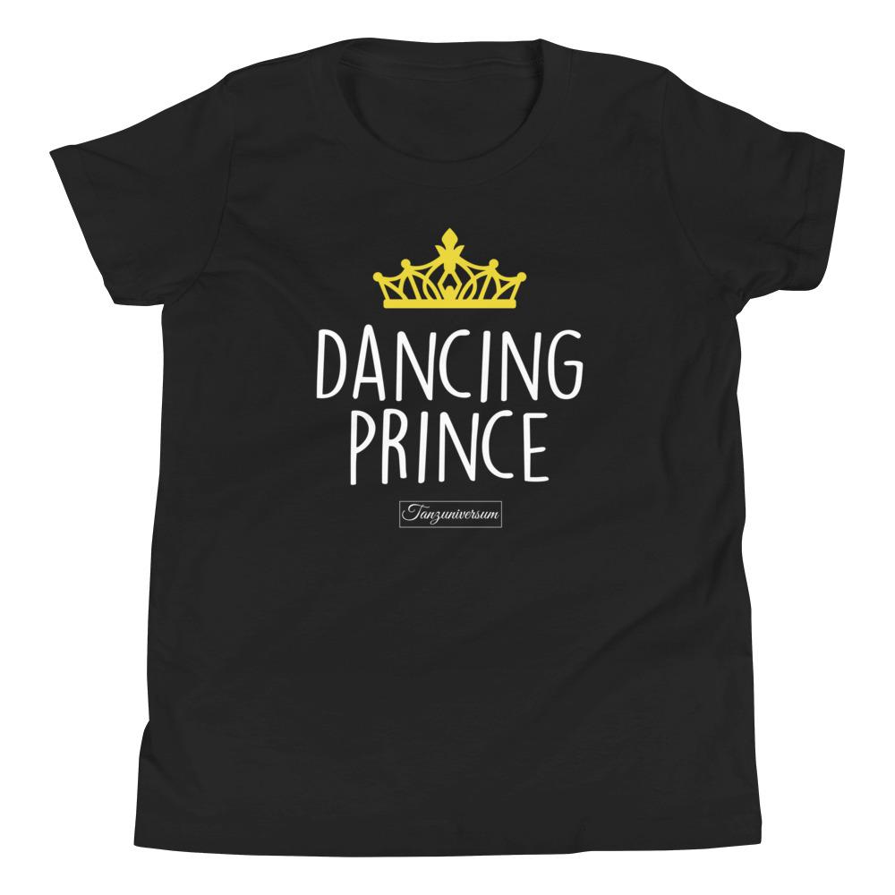 Dancing Prince Tanz-Shirt Kinder als stylisches Tanzoutfit für Training, Tanzschule und Tanzkurs.