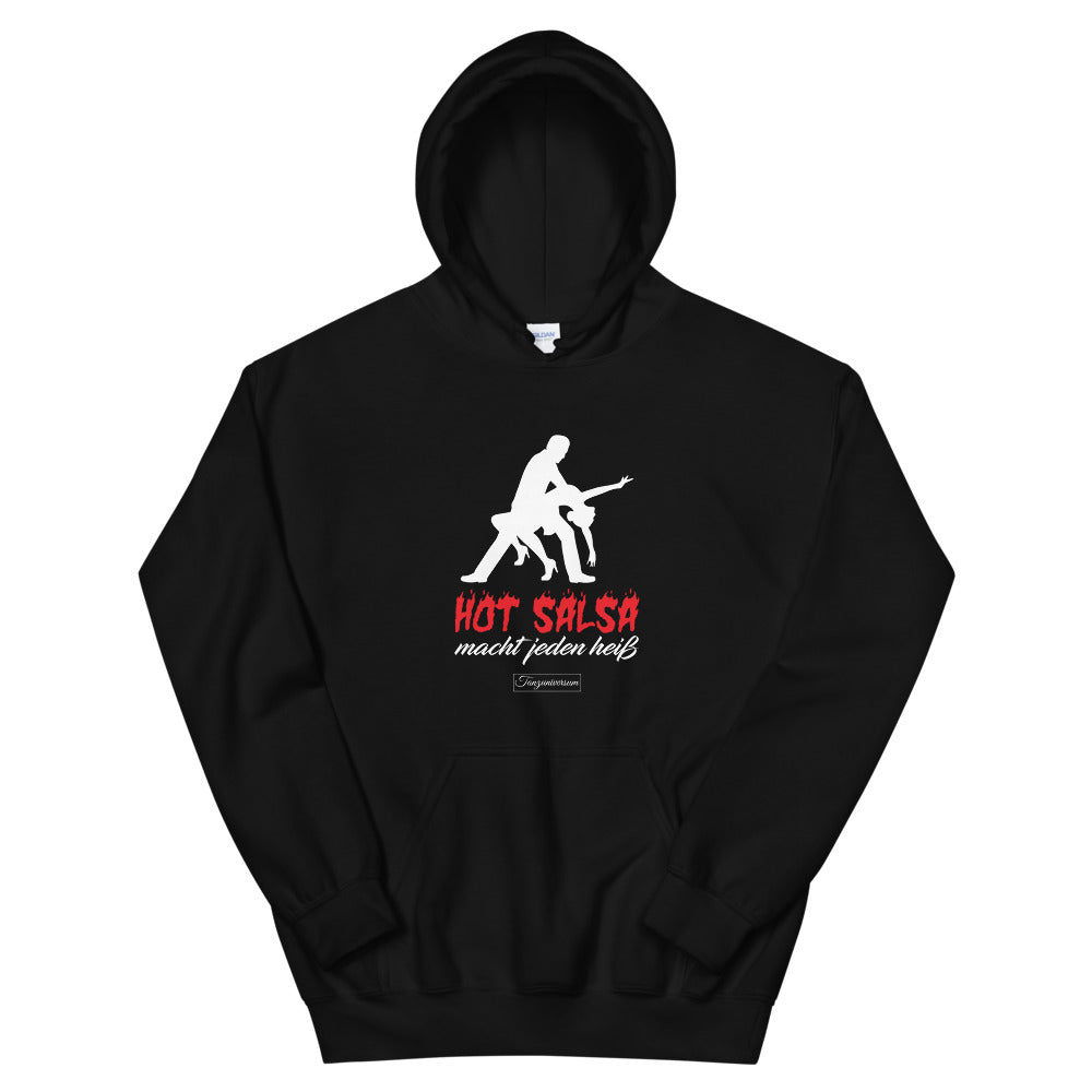 Hot Salsa Tanz-Hoodie Damen mit feurigem Tanzmotiv und modernem Tanzdesign für Party und Salsa-Abende.