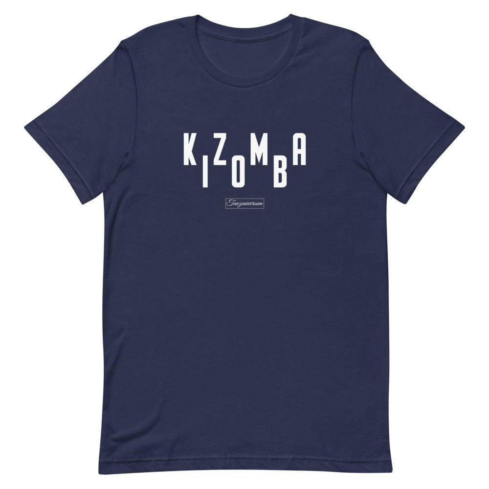 Kizomba Tanz-T-Shirt Herren mit kreativem Tanzdesign für Tanzschule, Training und gesellige Tanzveranstaltungen.