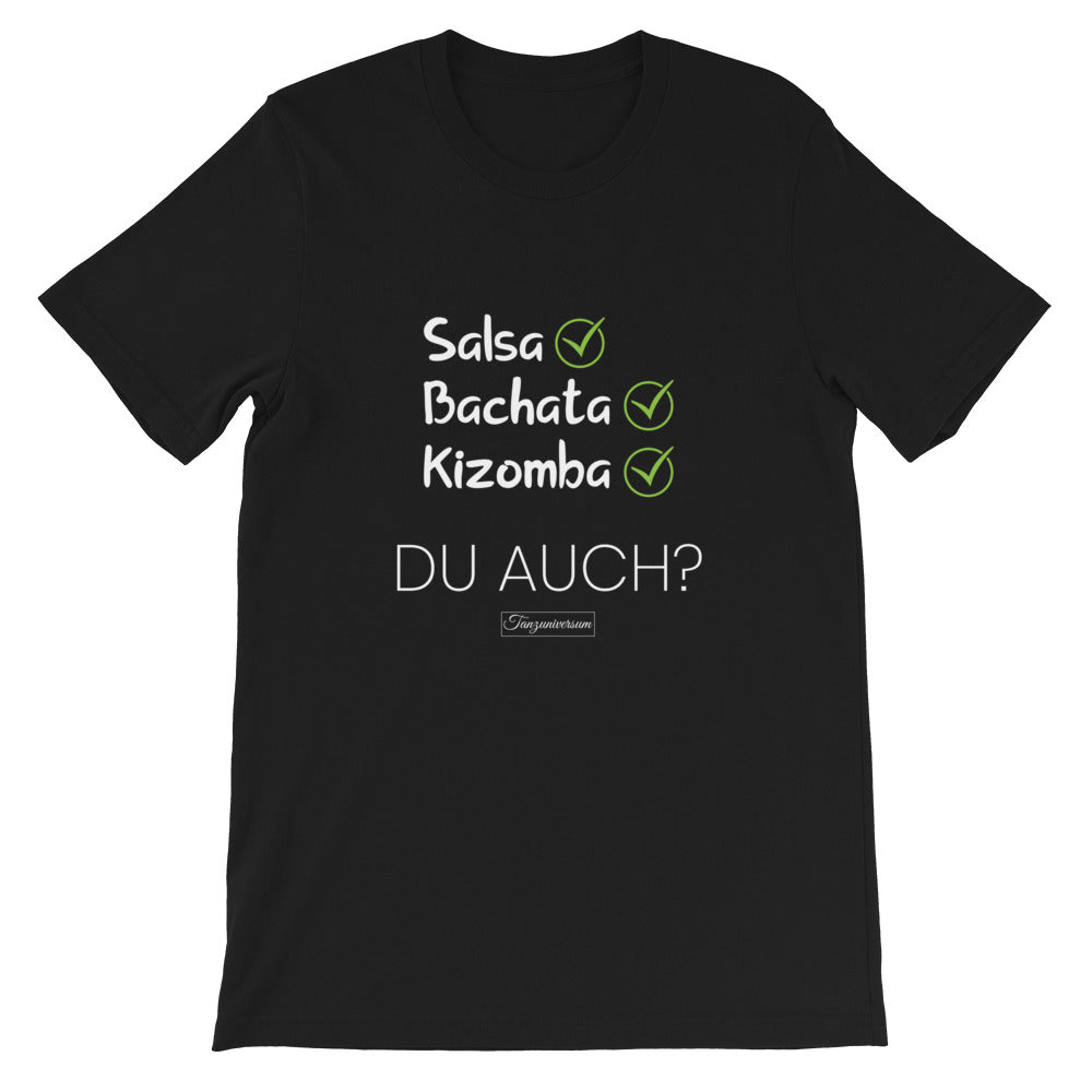 Salsa Bachata Du auch T Shirt HErrenals stylisches Tanzoutfit für Training und Social Dance.