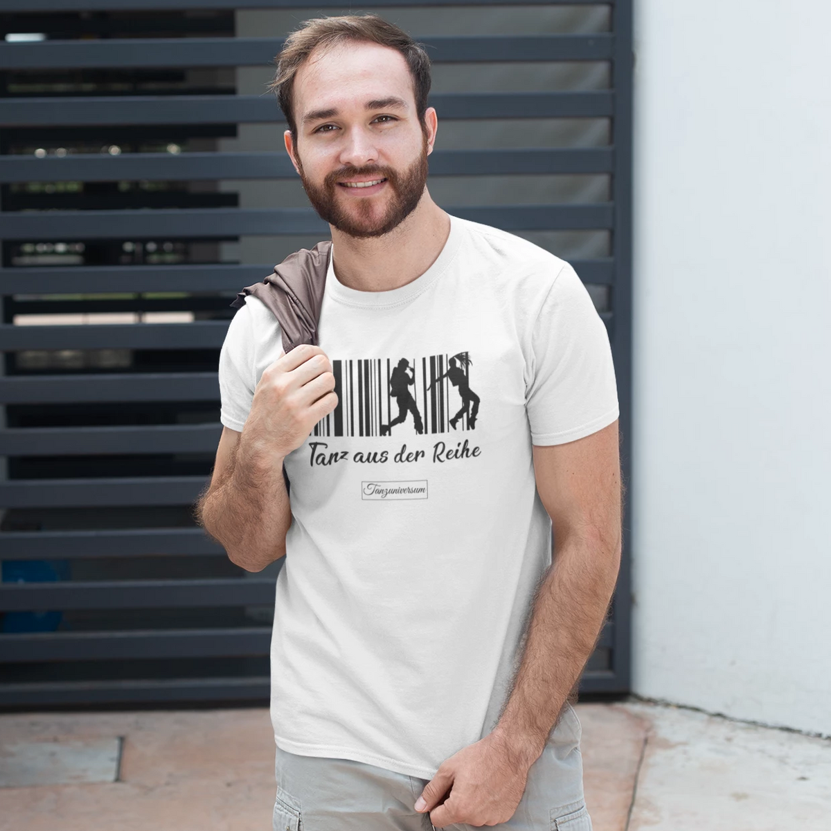 Tanz aus der Reihe T-Shirt Herren mit originellem Tanzmotiv als Weihnachtsgeschenkidee für Tänzer und Dance-Fans.