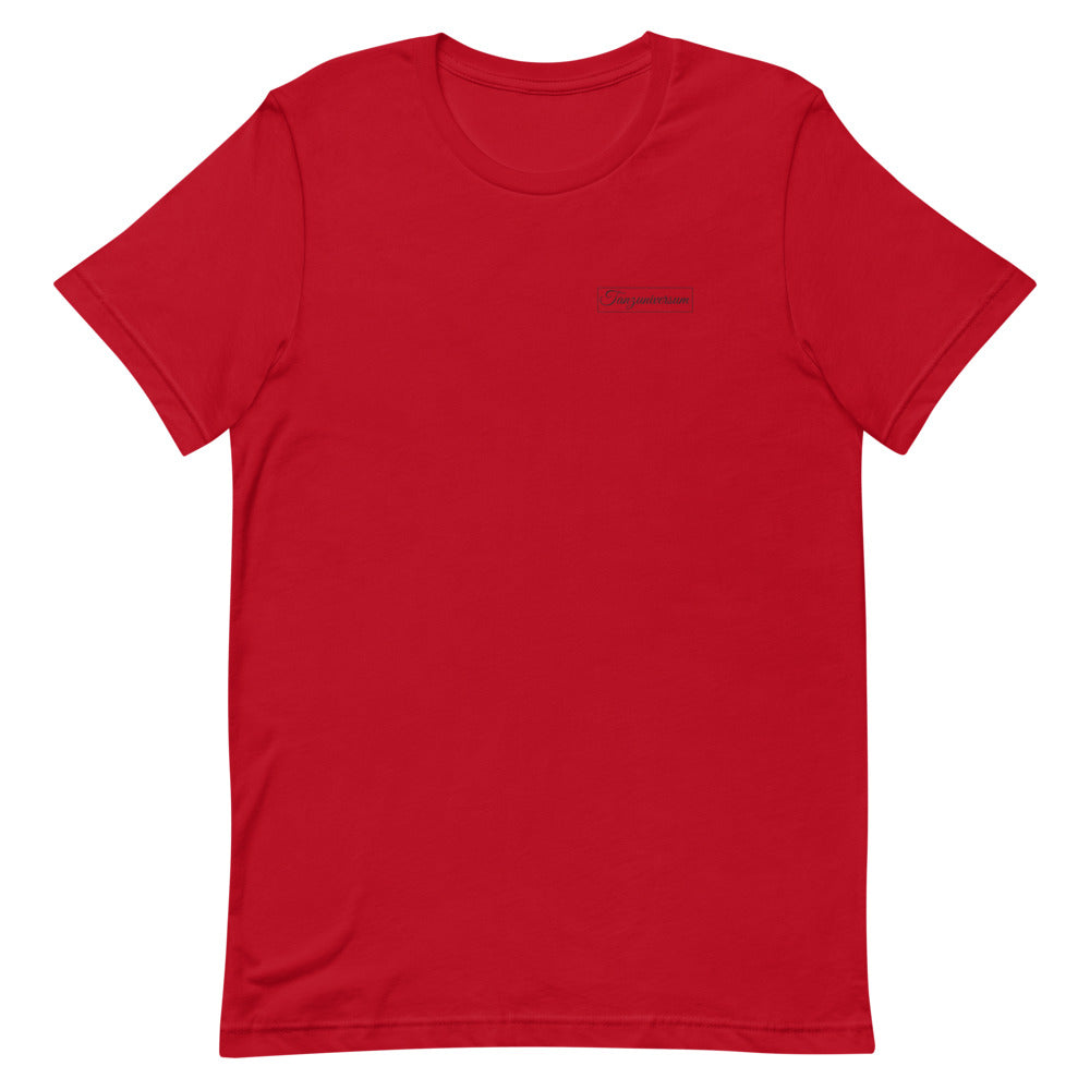 Tanzuniversum Tanzshirt Herren mit auffälligem Tanzmotiv für Training, Tanzkurs und aktive Tänzer.